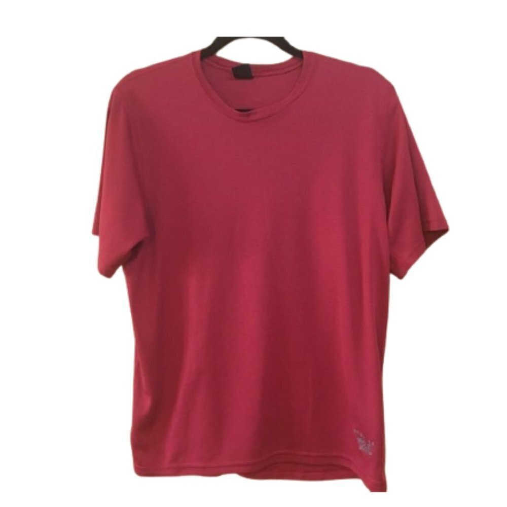 MOUNTAIN HARDWEAR Tshirt Red Short Sleeve Outdoor